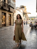 Vestido Largo - Estilo Bohemio - Algodón 100%