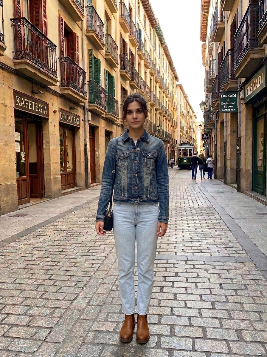 Chaqueta Vaquera -Cazadora - Ornamento Bohemio