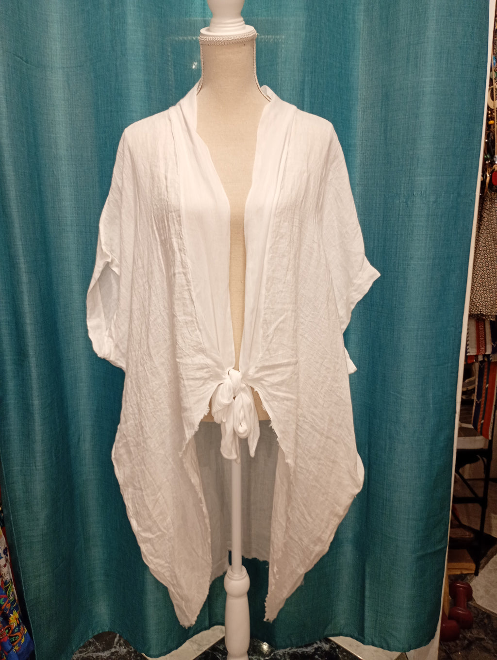 Kimono - Tunica - Estilo Ibicenco - Boho Chic 100% Lino