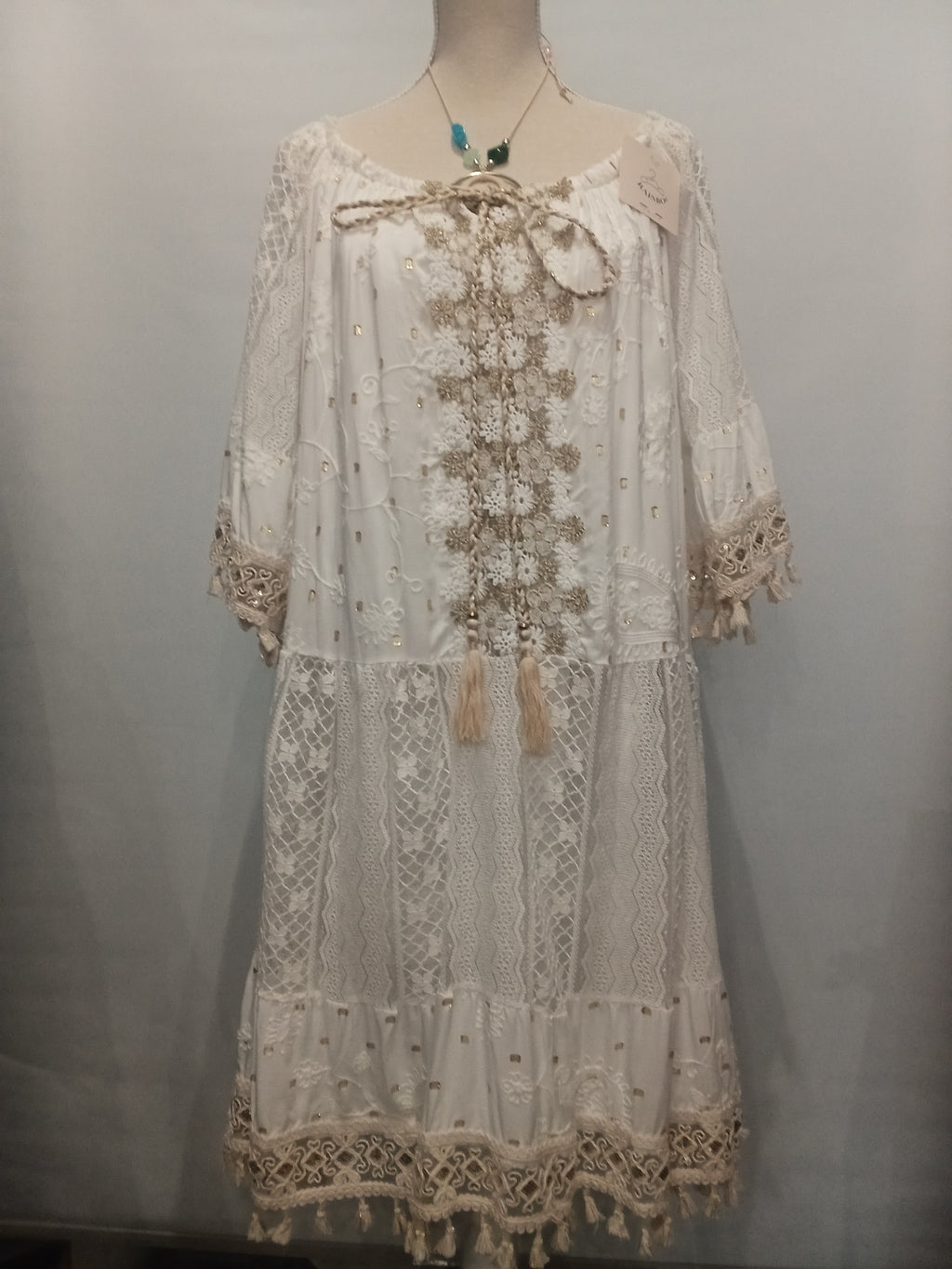 Vestido Talla Grande - Estilo Ibicenco - Boho Chic