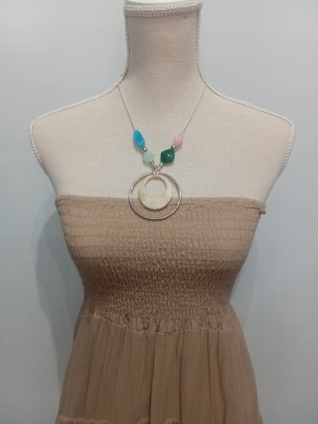 Vestido Largo - Estilo Bohemio - Algodón 100%