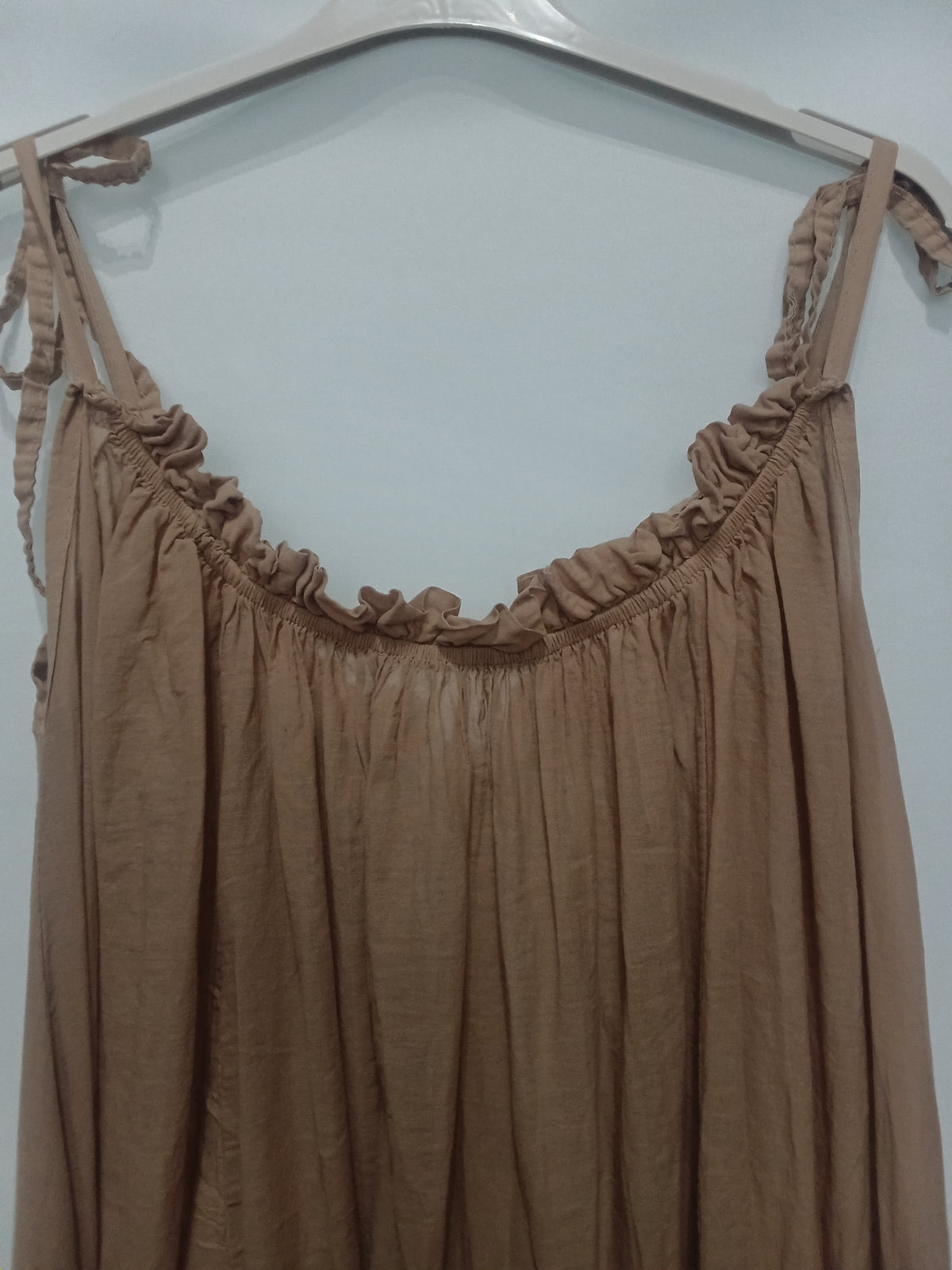 Vestido - Baige - Boho -Shic Mediterraneo - 100 % Algodon
