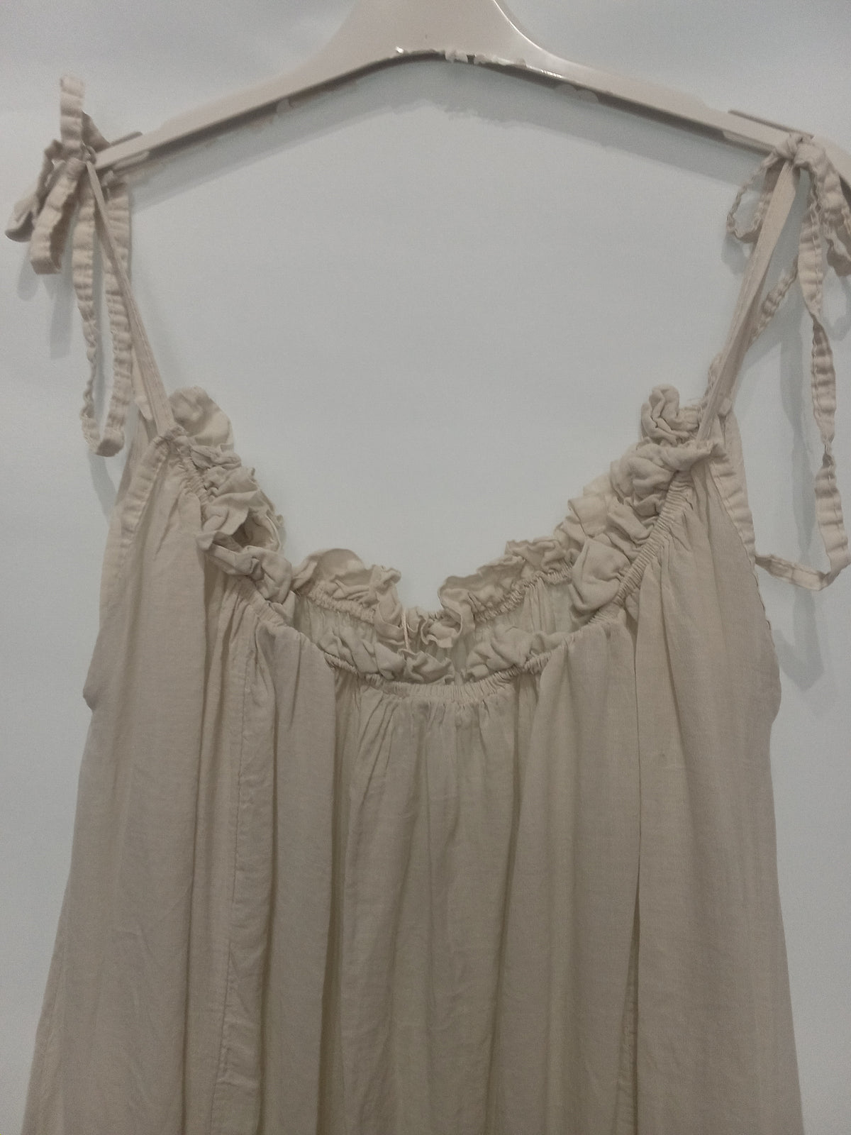 Vestido - Baige - Boho -Shic Mediterraneo - 100 % Algodon