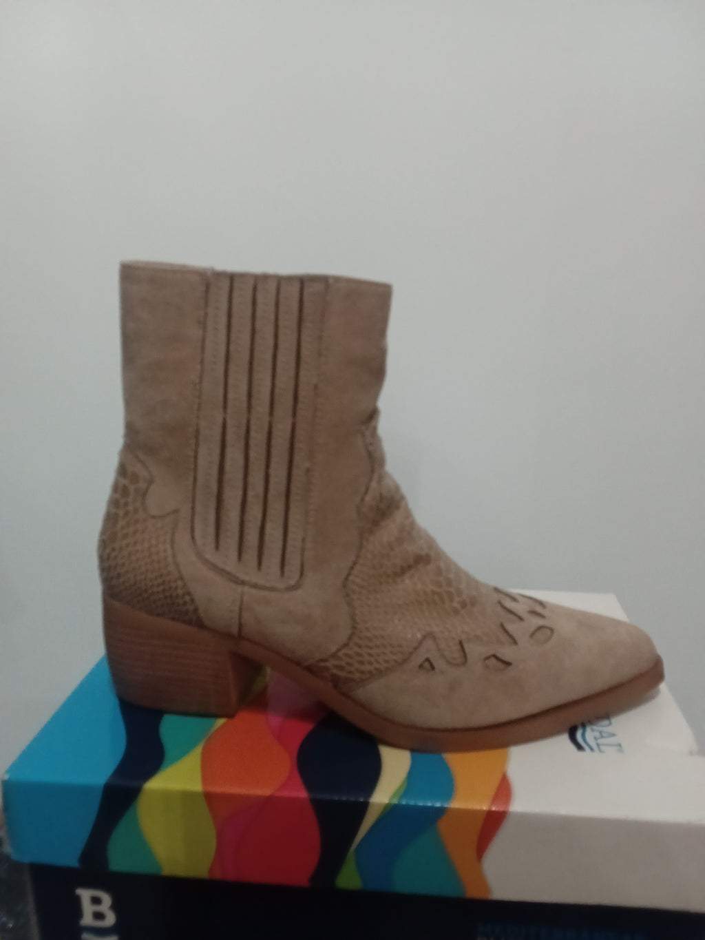 Botines Camperos - Baige - Grabado Animal