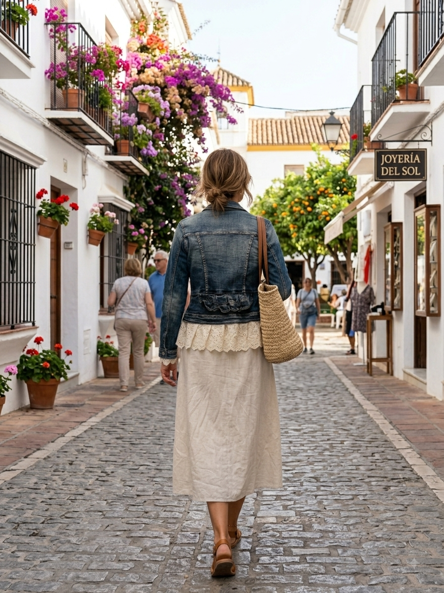 Chaqueta Vaquera -Cazadora - Estilo Bohemio