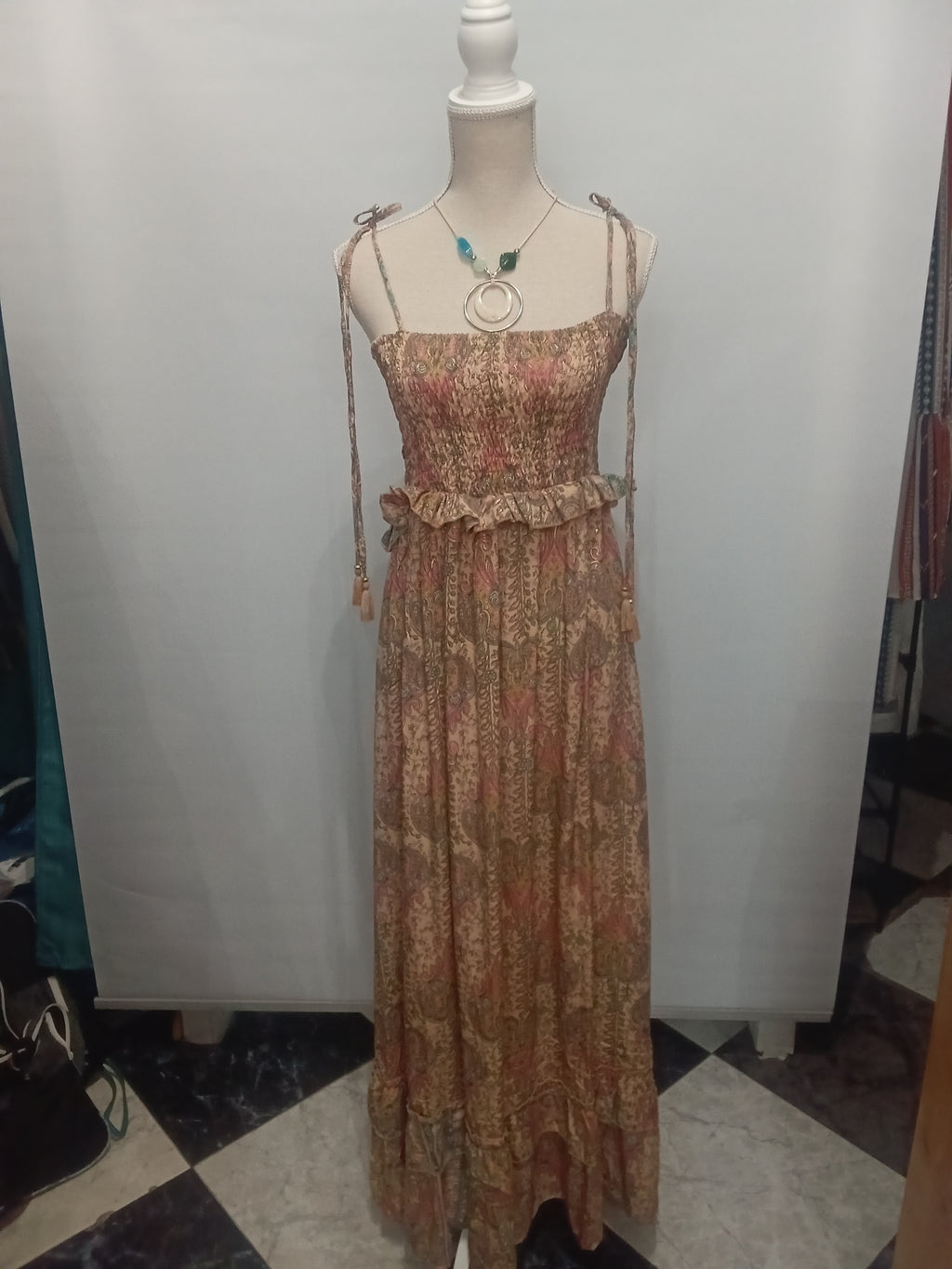 Vestido de Tirantes - Largo - Estilo Boho chic