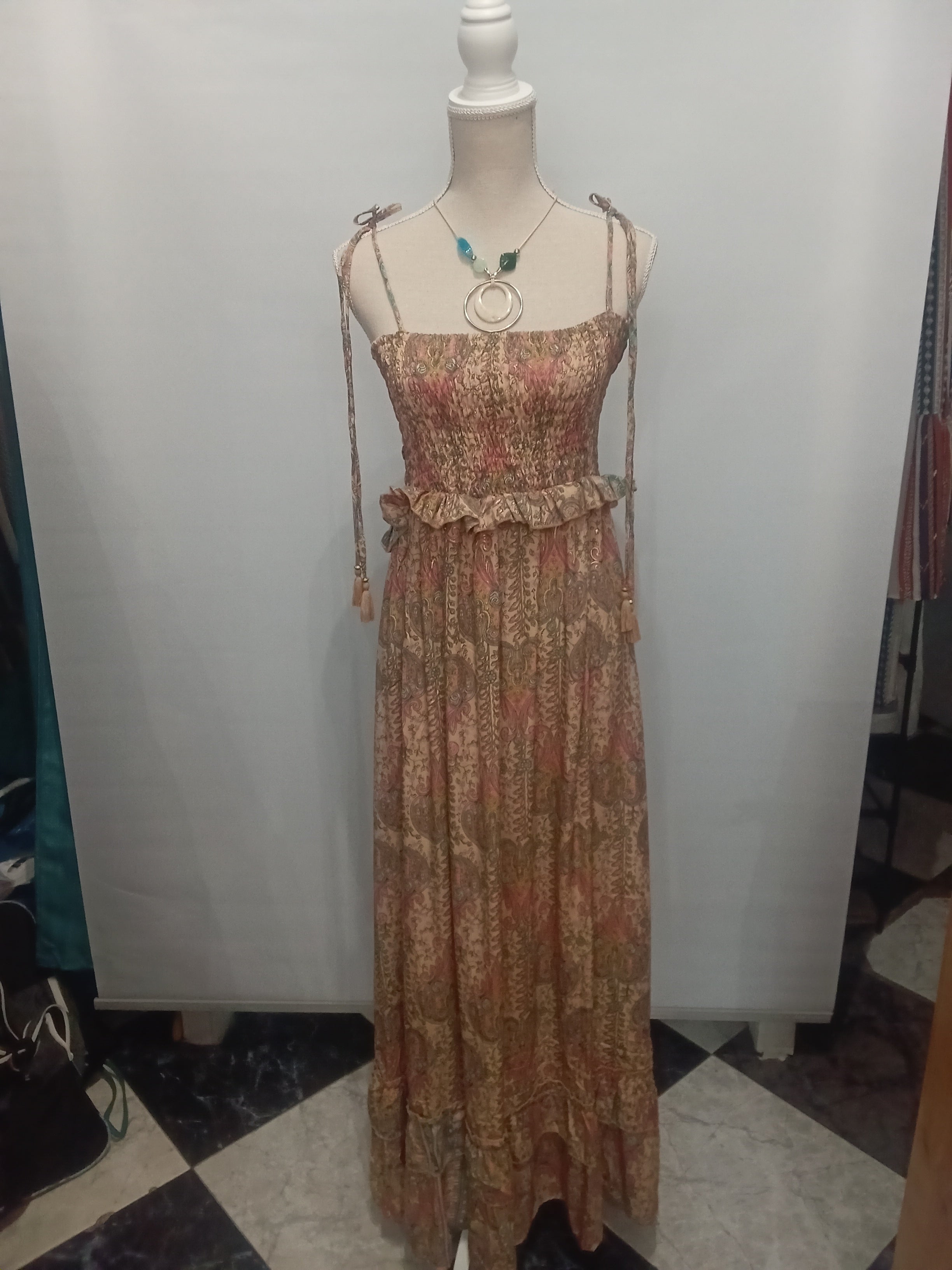 Vestido de Tirantes - Largo - Estilo Boho chic