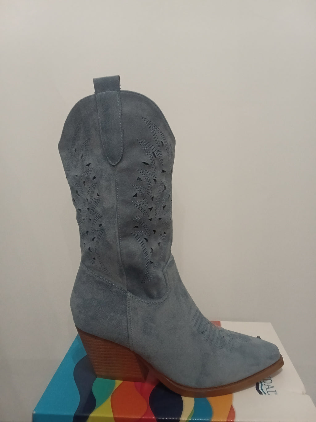 Botas Camperas - Azules - Cowboy
