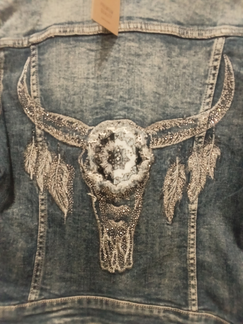 Chaqueta Vaquera -Cazadora - Ornamento Bohemio