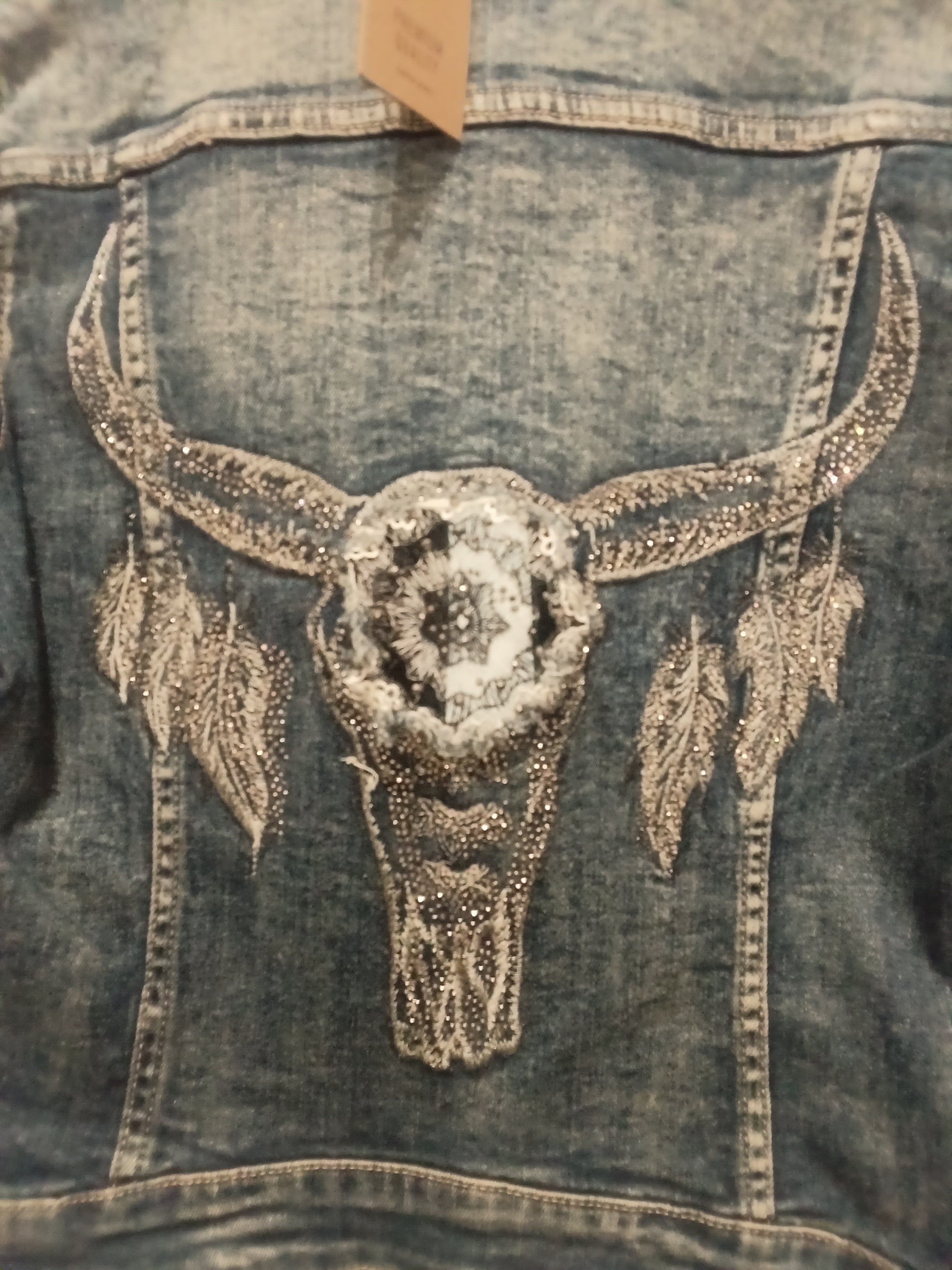 Chaqueta Vaquera -Cazadora - Ornamento Bohemio