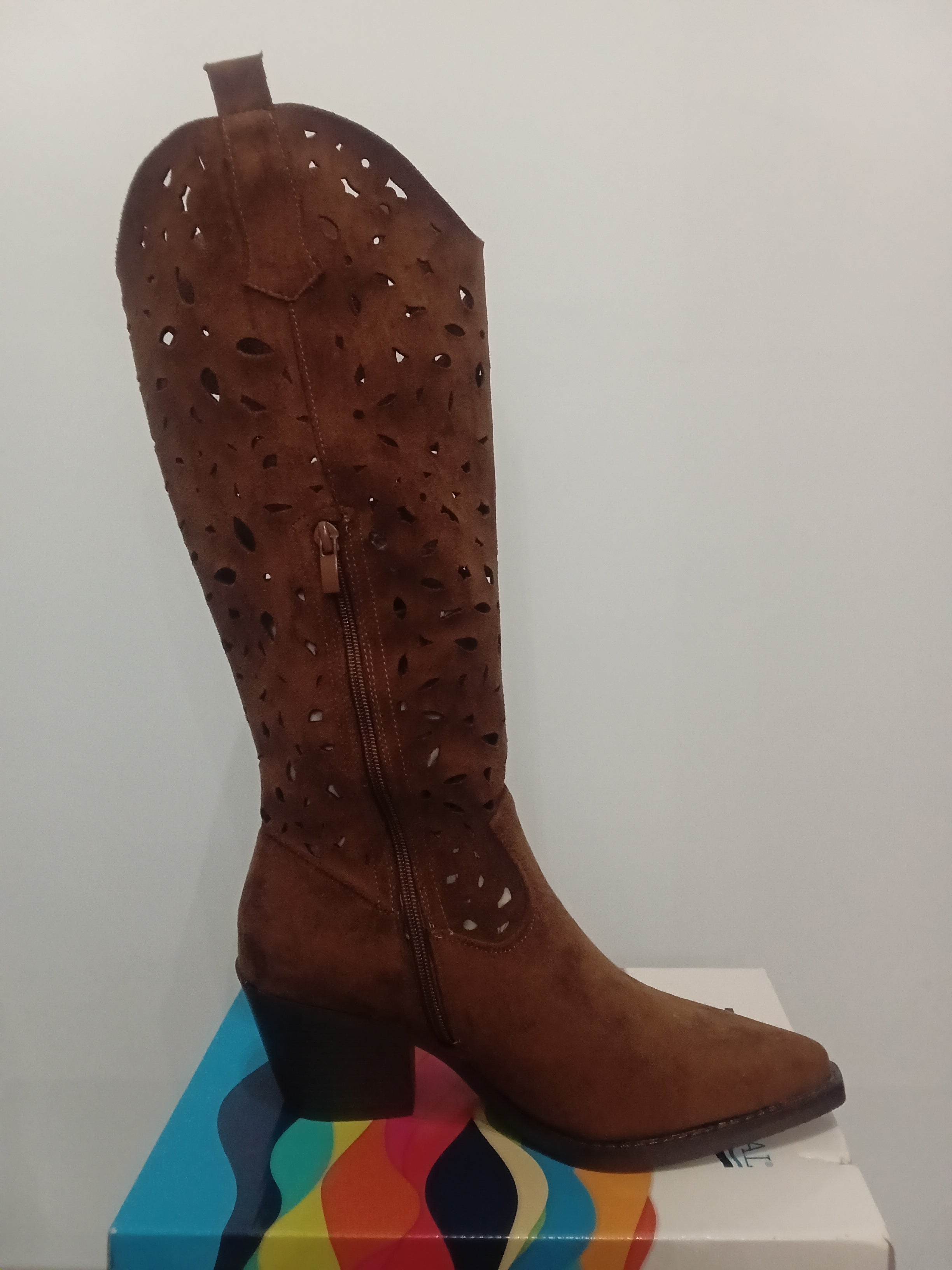 Botas Altas - Marron - Cowboy - Western