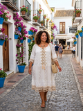 Vestido Talla Grande - Estilo Ibicenco - Boho Chic