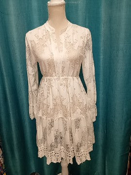Vestido Blanco Ibicenco - Boho chic