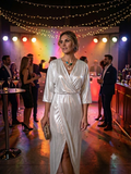 Vestido Largo - Fiesta - Color Plata